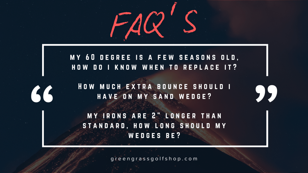 Fitting Files: FAQ’s Chapter 3 – What wedges, where,&nbsp;why?